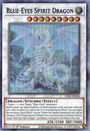 Blue-Eyes Spirit Dragon (Blue) — Legendary Duelists: Season 2