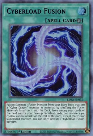 Cyberload Fusion (Blue) — Legendary Duelists: Season 2