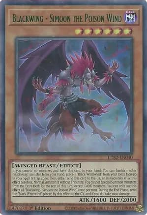 Blackwing - Simoon the Poison Wind (Green) — Legendary Duelists: Season 2