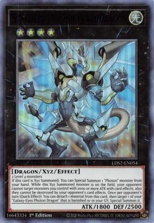 Starliege Photon Blast Dragon (Purple) — Legendary Duelists: Season 2 Yu-Gi-Oh! card by Studio Dice/SHUEISHA, TV TOKYO, KONAMI