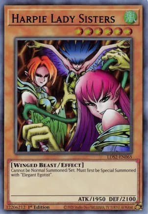Harpie Lady Sisters (Purple) — Legendary Duelists: Season 2