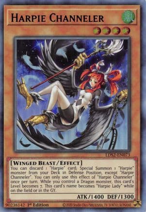 Harpie Channeler (Blue) — Legendary Duelists: Season 2