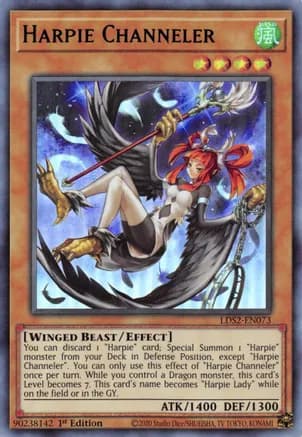 Harpie Channeler (Green) — Legendary Duelists: Season 2