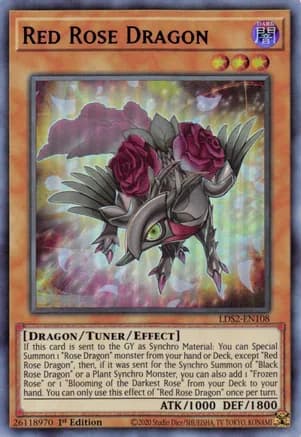 Red Rose Dragon (Purple) — Legendary Duelists: Season 2