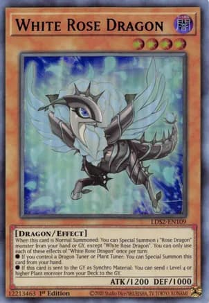 White Rose Dragon (Blue) — Legendary Duelists: Season 2