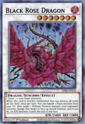 Black Rose Dragon (Purple) — Legendary Duelists: Season 2