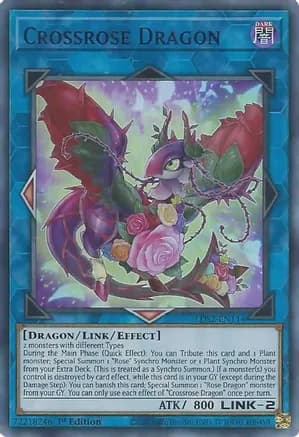 Crossrose Dragon (Purple) — Legendary Duelists: Season 2