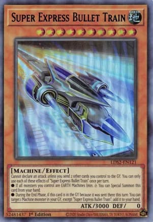 Super Express Bullet Train (Blue) — Legendary Duelists: Season 2