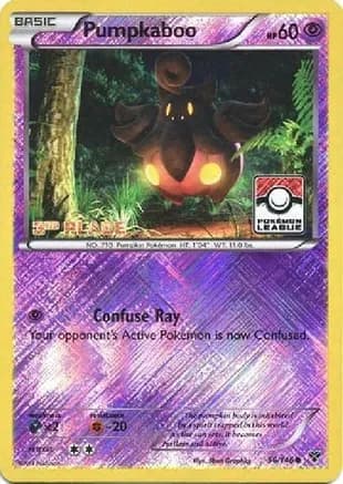 Pumpkaboo - 56/146 (Pokemon League) [3rd Place] — League & Championship Cards