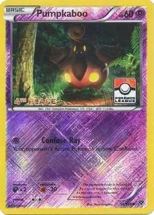 Pumpkaboo - 56/146 (Pokemon League) [4th Place] — League & Championship Cards