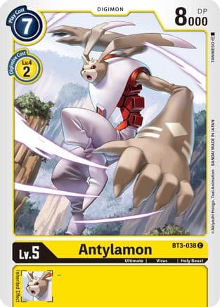 Antylamon — Release Special Booster 1.5 Digimon Card Game card by TANMEOH
