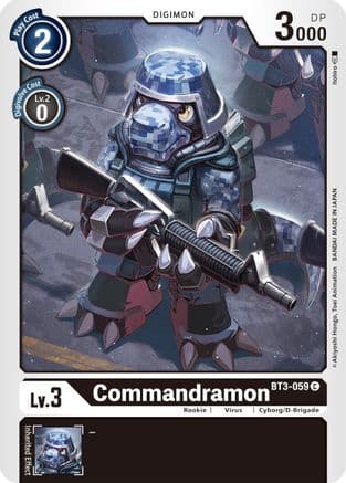 Commandramon — Release Special Booster 1.5