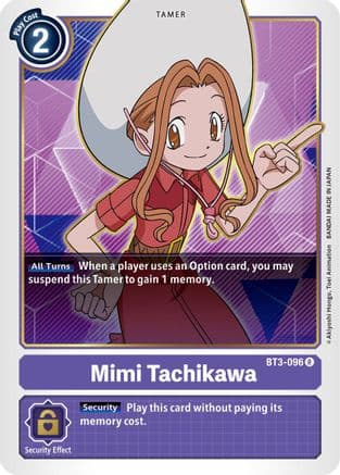 Mimi Tachikawa - BT3-096 — Release Special Booster 1.5