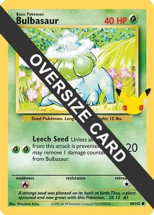 Bulbasaur — Pokémon TCG card