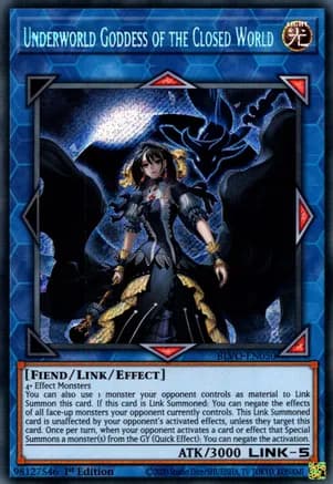 Underworld Goddess of the Closed World — Blazing Vortex