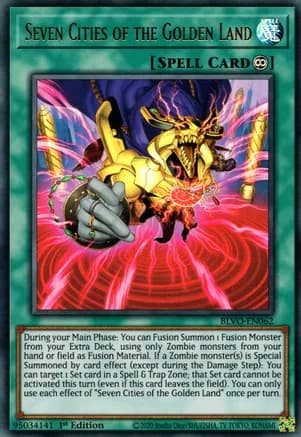 Seven Cities of the Golden Land — Blazing Vortex