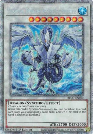 Trishula, Dragon of the Ice Barrier (Starlight Rare) — Yu-Gi-Oh! card