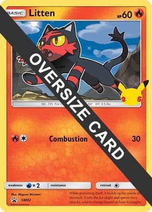Litten — Pokémon TCG card