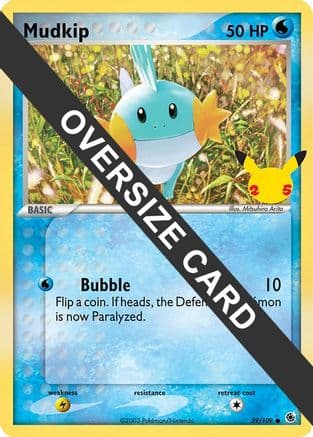 Mudkip — Pokémon TCG card