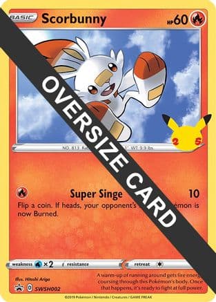 Scorbunny — Pokémon TCG card
