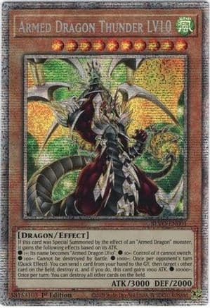 Armed Dragon Thunder LV10 (Starlight Rare) — Yu-Gi-Oh! card