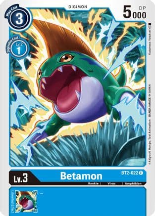 Betamon — Release Special Booster 1.5 Digimon Card Game card by Kazumasa Yasukouchi