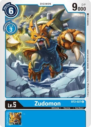Zudomon - BT2-027 — Release Special Booster 1.5