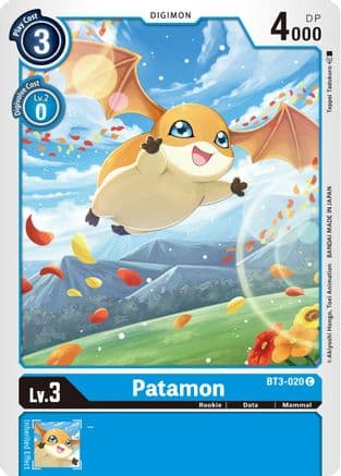 Patamon - BT3-020 — Release Special Booster 1.5