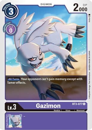 Gazimon — Release Special Booster 1.5