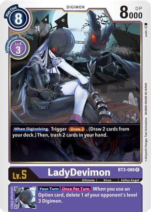 LadyDevimon — Release Special Booster 1.5