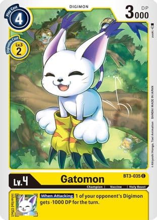Gatomon - BT3-035 — Release Special Booster 1.5