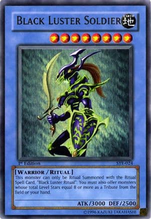 Black Luster Soldier — Yu-Gi-Oh! card