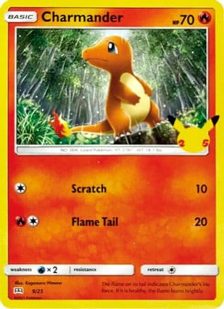 Charmander - 9/25 — Pokémon TCG card