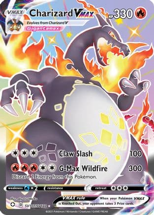 Charizard VMAX — Shining Fates: Shiny Vault Pokémon TCG card by aky CG Works