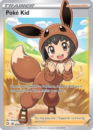 Poke Kid (Full Art) — Pokémon TCG card