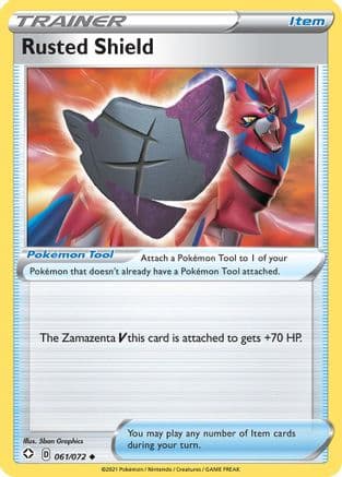 Rusted Shield — Shining Fates Pokémon TCG card by 5ban Graphics