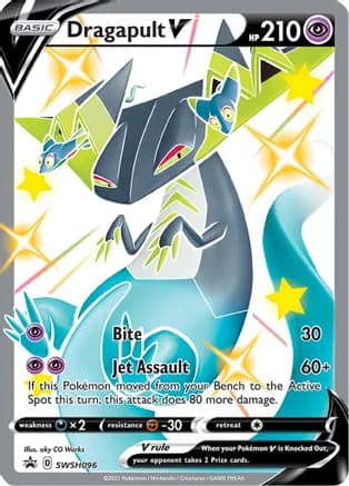 Dragapult V - SWSH096 — SWSH: Sword & Shield Promo Cards