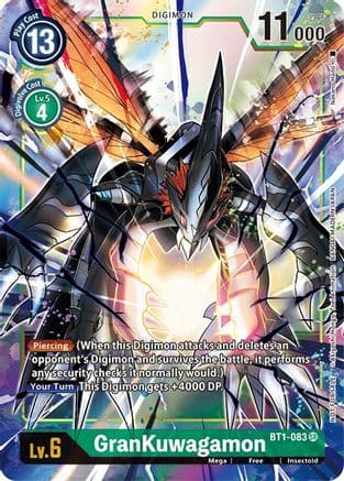 GranKuwagamon - BT1-083 (Dash Pack Ver. 1.5) — Release Special Booster 1.5