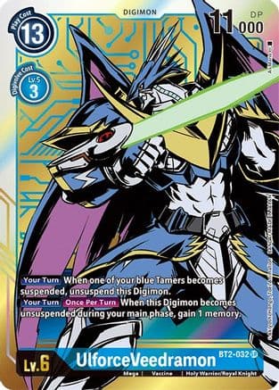UlforceVeedramon (Alternate Art) — Release Special Booster 1.5