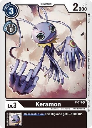 Keramon - P-013 — Digimon Promotion Cards