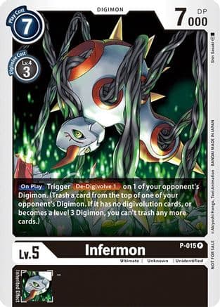 Infermon - P-015 — Digimon Promotion Cards
