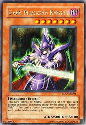 Dark Magician Knight (Reshef of Destruction) (Secret Rare) — Yu-Gi-Oh! Video Game Promotional Cards