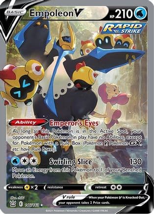 Empoleon V (Alternate Full Art) — Pokémon TCG card