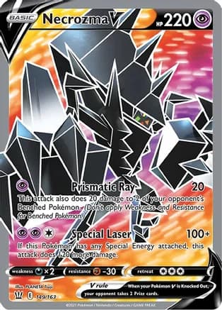 Necrozma V (Full Art) — SWSH05: Battle Styles