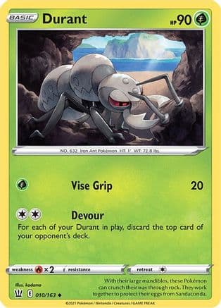 Durant — SWSH05: Battle Styles Pokémon TCG card by kodama