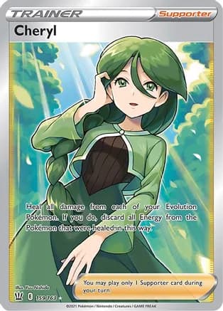 Cheryl (Full Art) — SWSH05: Battle Styles