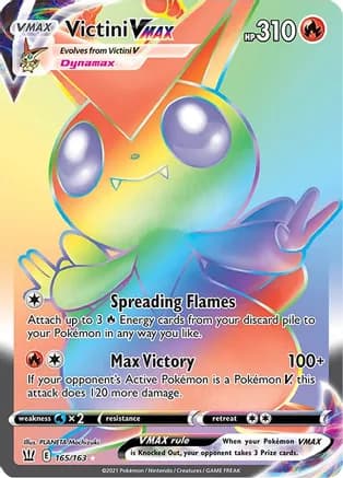 Victini VMAX (Secret) — SWSH05: Battle Styles