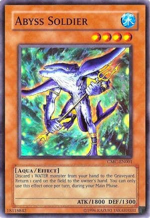 Abyss Soldier (Capsule Monster Coliseum) — Yu-Gi-Oh! Video Game Promotional Cards