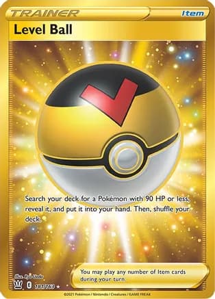 Level Ball (Secret) — SWSH05: Battle Styles