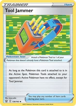Tool Jammer — SWSH05: Battle Styles Pokémon TCG card by inose yukie